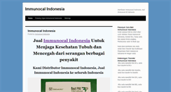 Desktop Screenshot of immunocalindonesia.org